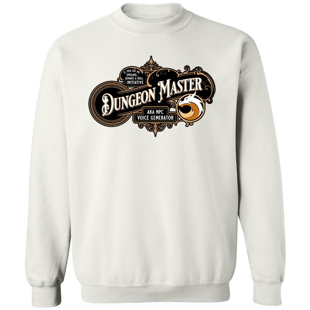 Dungeon Master Classic Unisex Sweatshirt - White - 12