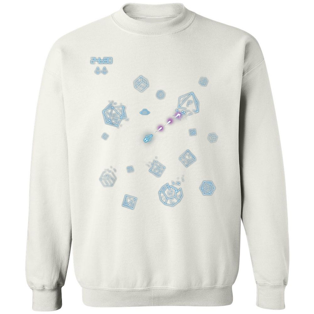 The Dices Game Classic Unisex Sweatshirt - White - 12