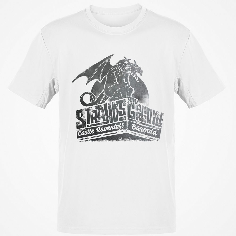 Strahd’s Gargoyle Classic Unisex T-Shirt - White - 12