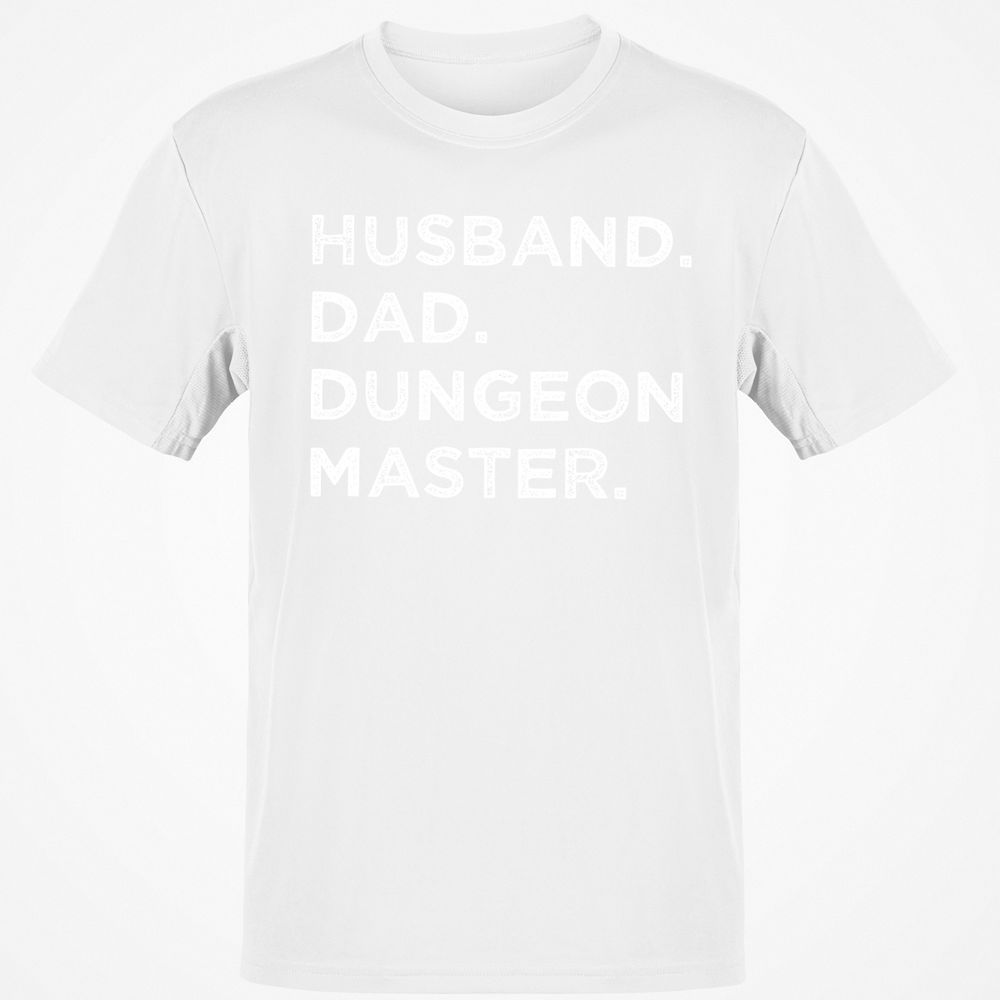 Husband Dad Dungeon Master Classic Unisex T-Shirt - White - 12