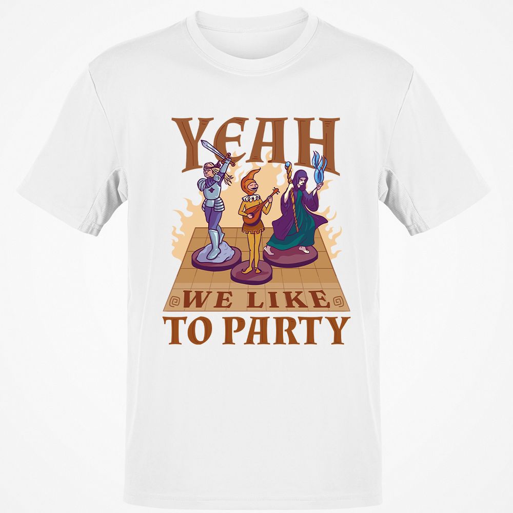Yeah We Like to Party - White - 12