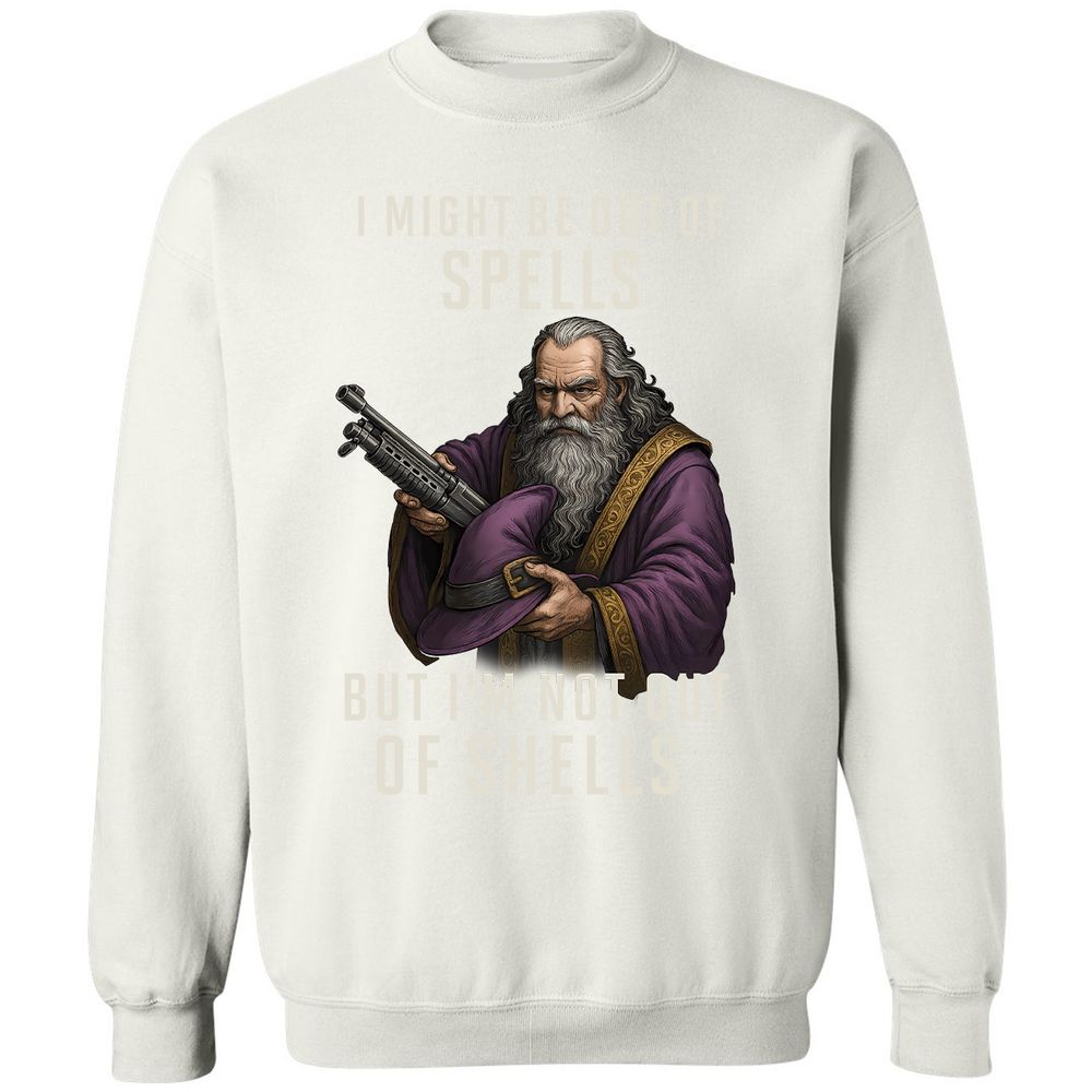 Not Out Of Shells Classic Unisex Sweatshirt - White - 12