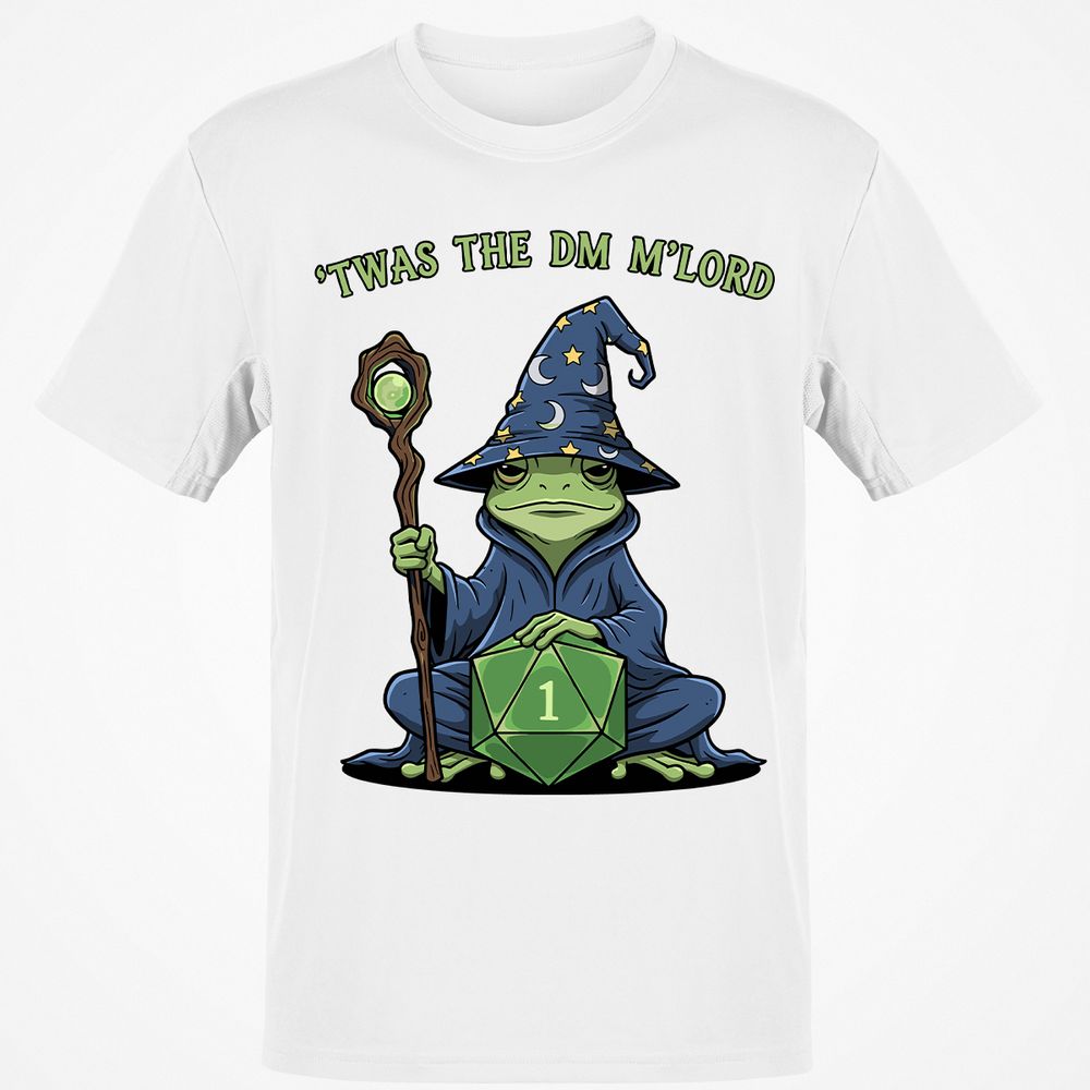 Twas the DM M’lord Classic Unisex T-Shirt - White - 12