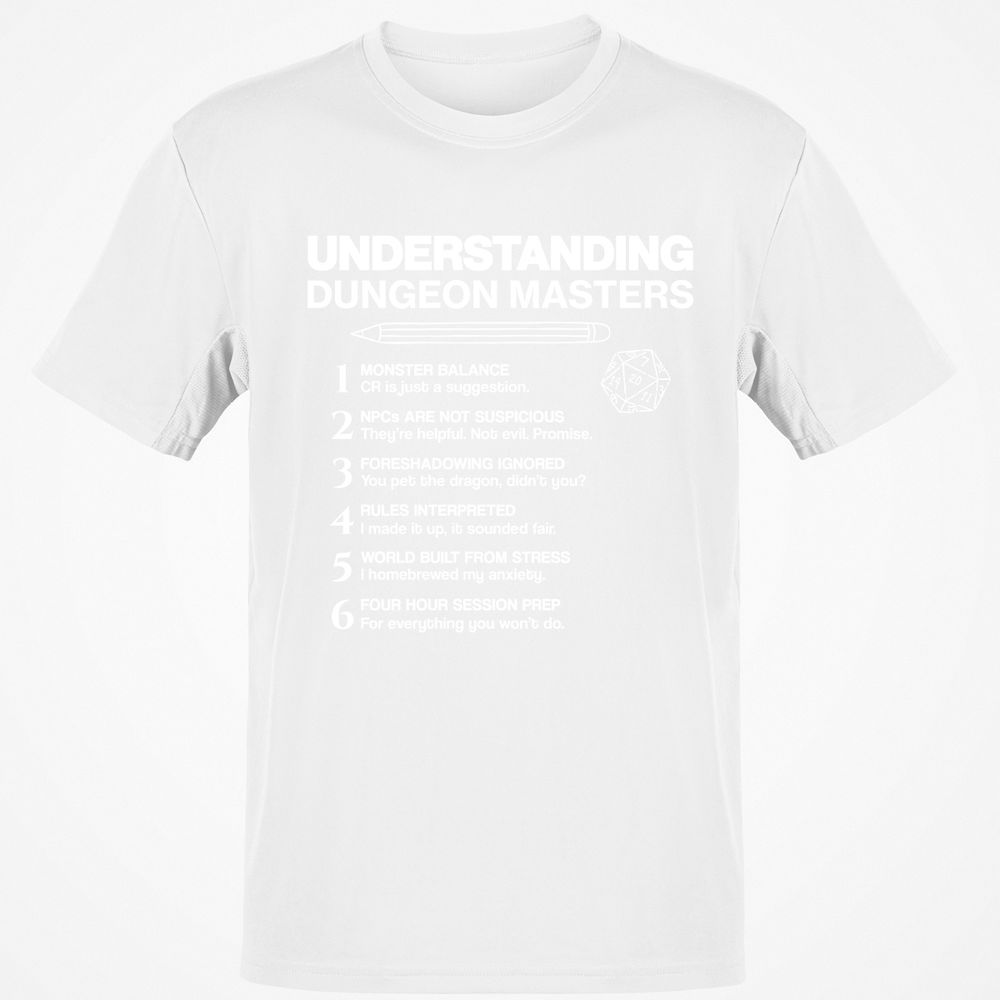 Understanding Dungeon Masters Classic Unisex T-Shirt - White - 12