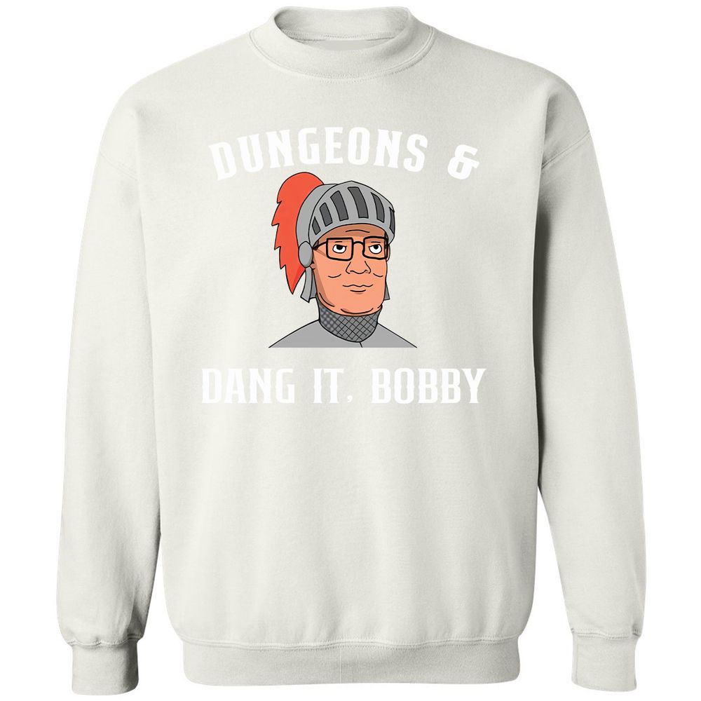 Dang It Bobby Classic Unisex Sweatshirt - White - 12