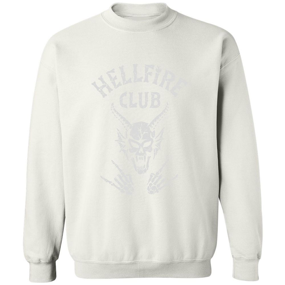 Hellfire Club Classic Unisex Sweatshirt - White - 12