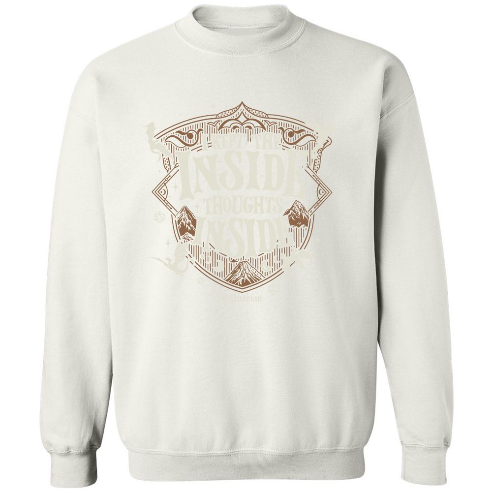 Barbarian I Kept The Inside Thoughts Inside - White - 12