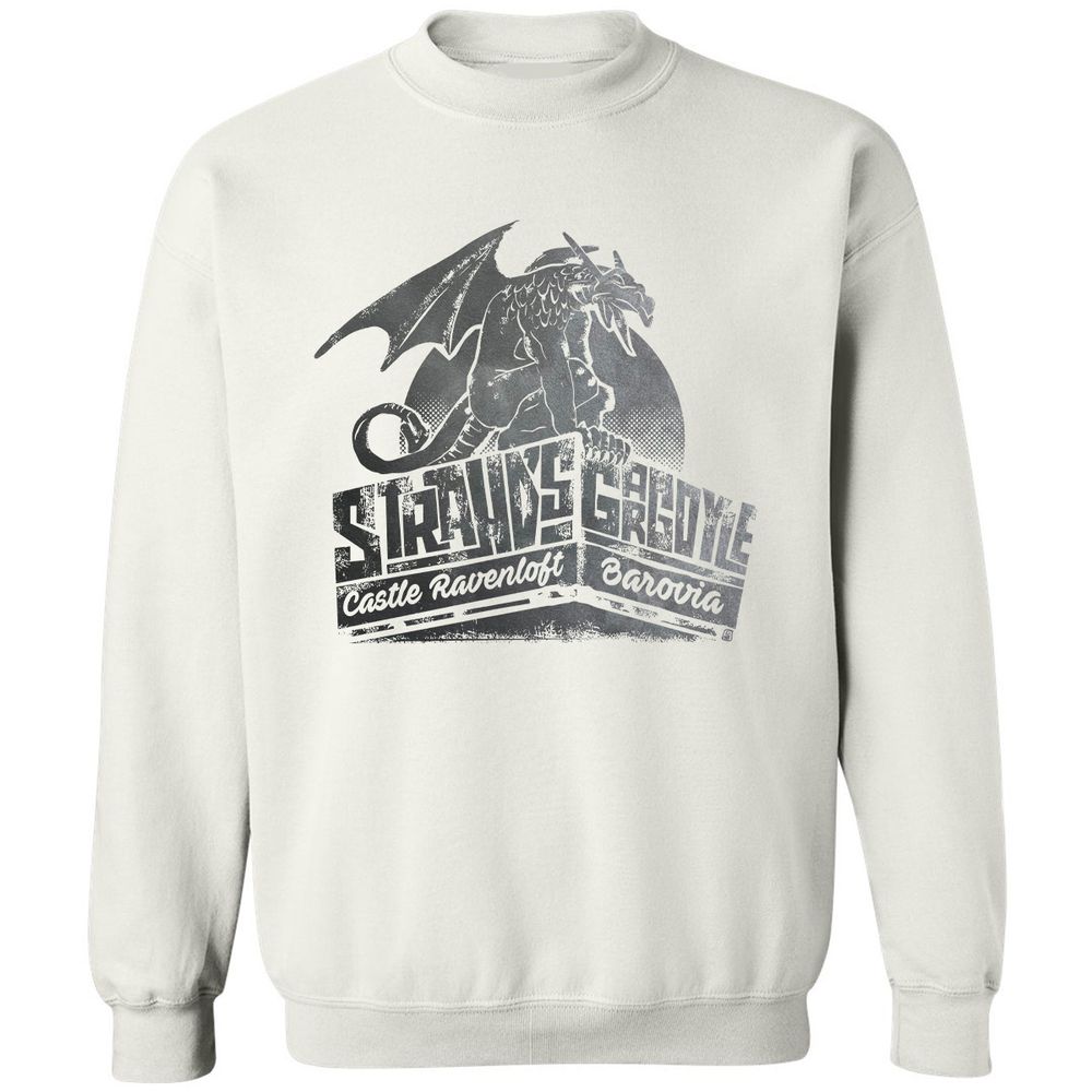 Strahd’s Gargoyle Classic Unisex Sweatshirt - White - 12