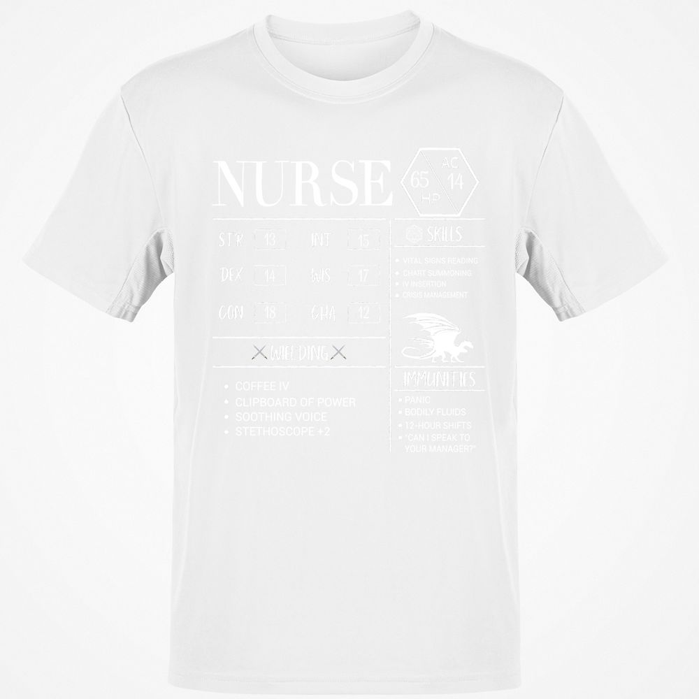 Nurse New Classic Unisex T-Shirt - White - 12