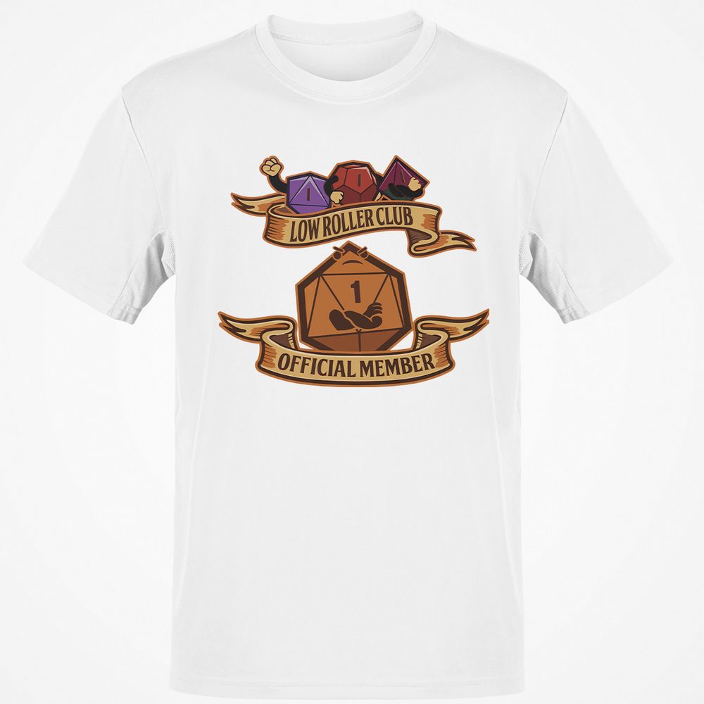 Low Roller Club Classic Unisex T-Shirt - White - 12