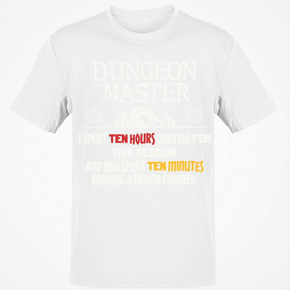 Dungeon Master Chaos Meme Classic Unisex T-Shirt - White - 12
