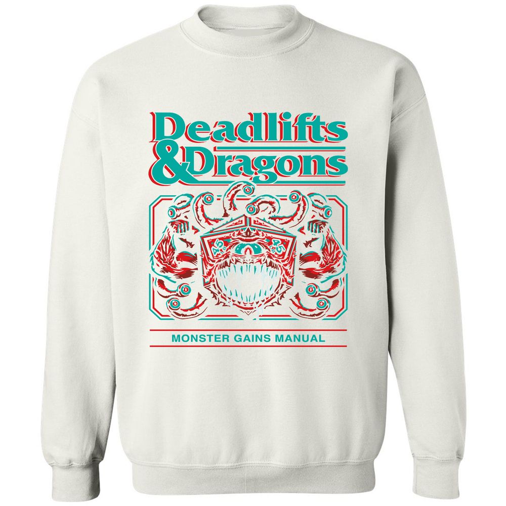 Deadlifts & Dragons Beholder - White - 12