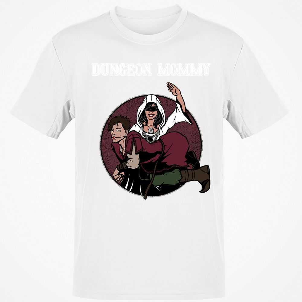 Dominant Dungeon Mommy Classic Unisex T-Shirt - White - 12