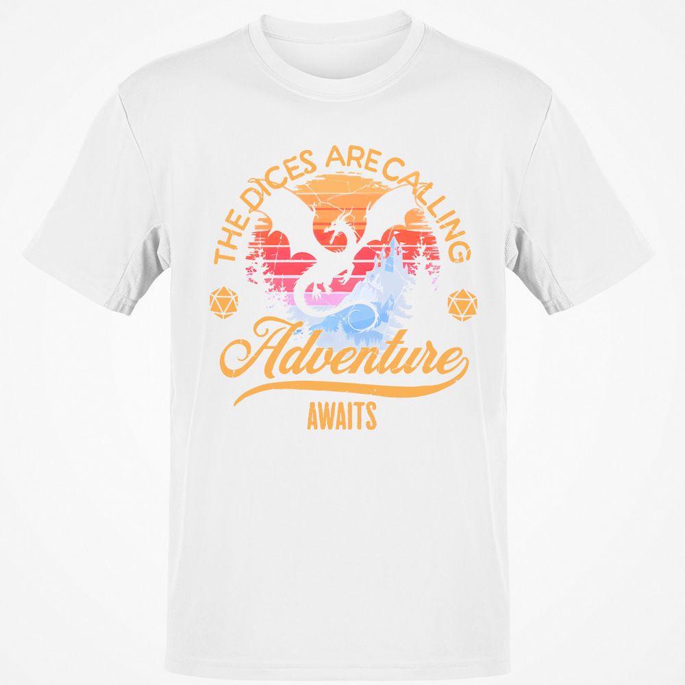 The Dices Are Calling Classic Unisex T-Shirt - White - 12