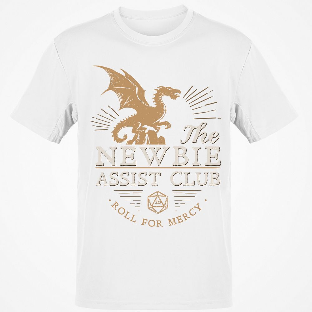 The Newbie Assist Club Classic Unisex T-Shirt - White - 12