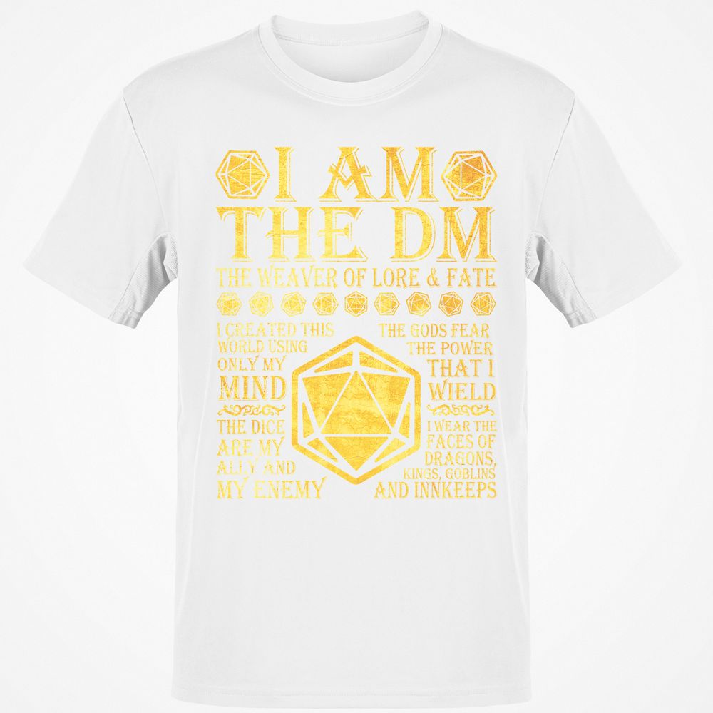 I Am The DM T-Shirt - White - 12