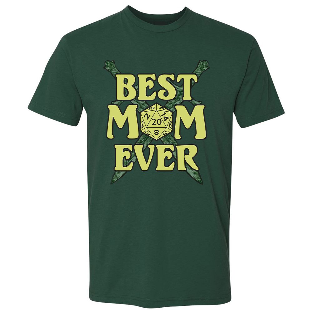 Best Mom Ever Premium Unisex T-Shirt - Forest Green - 13