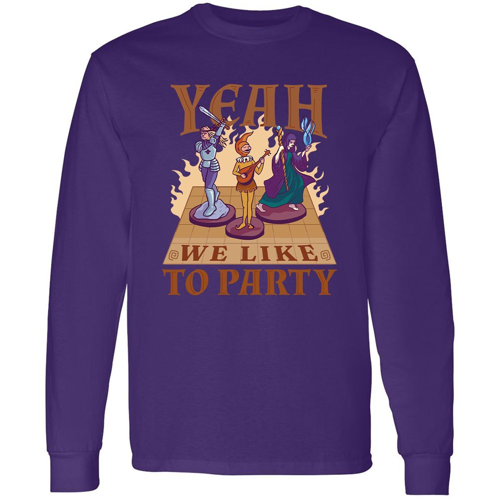 Yeah We Like to Party - Purple - 13