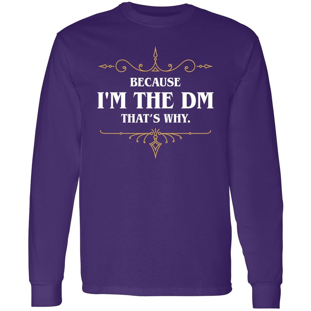 Because I'm the Master That's Why - Purple - 13