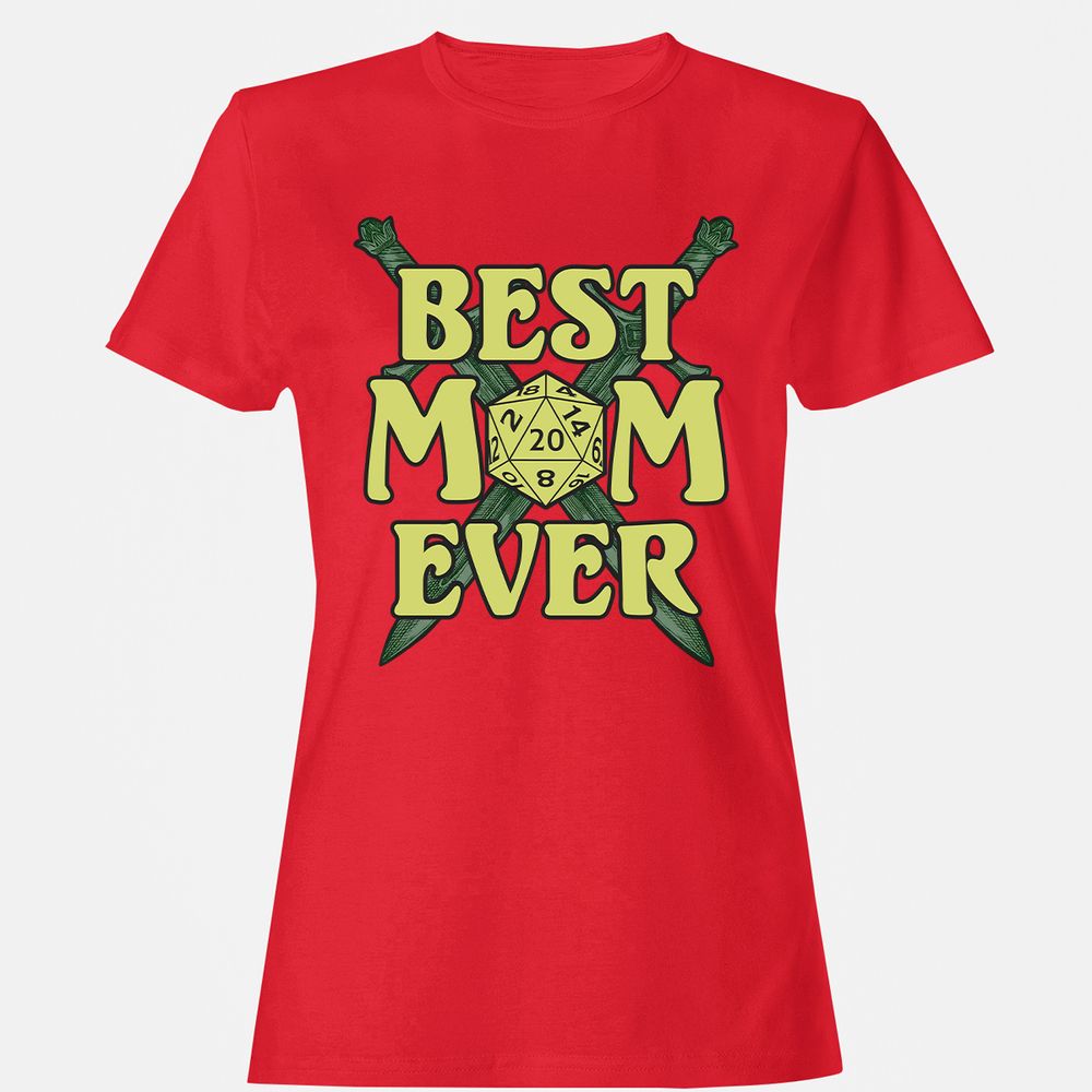 Best Mom Ever Women's T-Shirt - Red - 13
