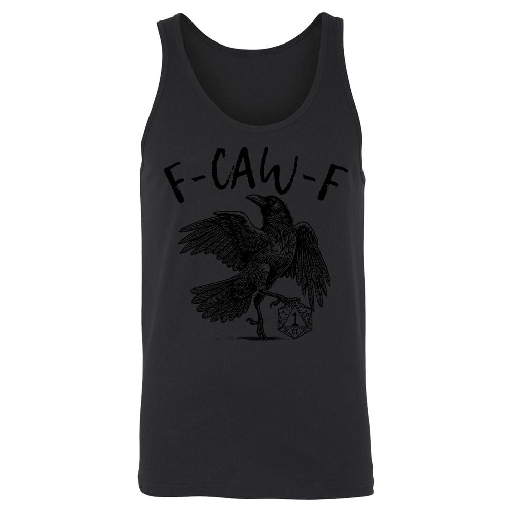 Unisex Jersey Tank - White - Black - 14