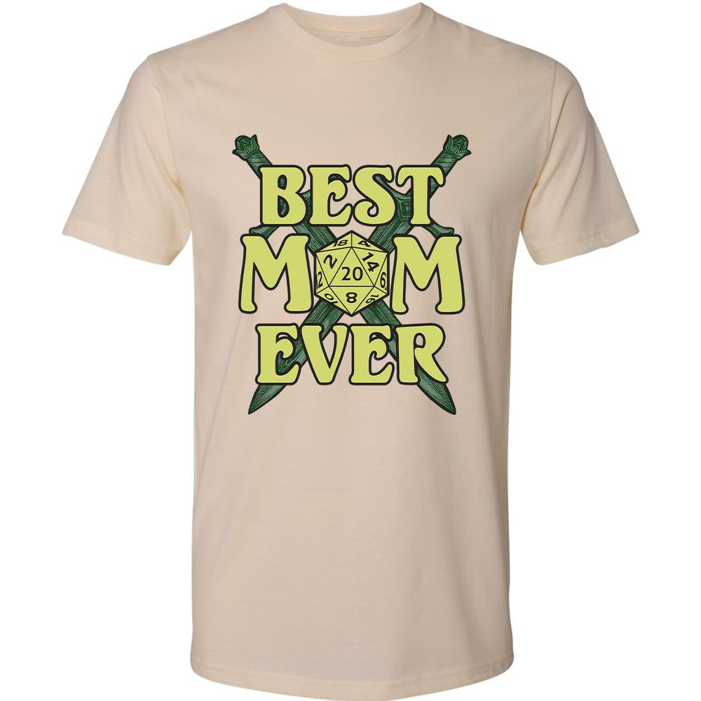 Best Mom Ever Premium Unisex T-Shirt - Cream - 14