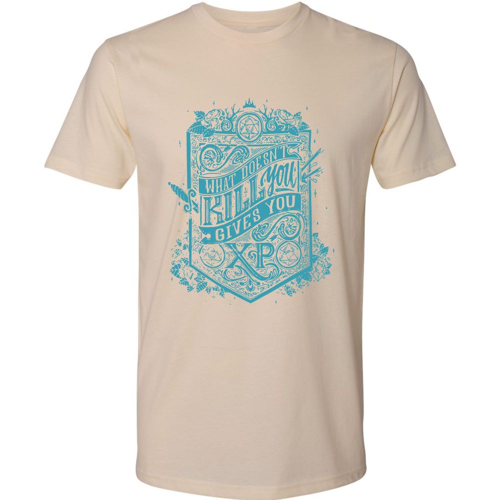 What Doesn't Kill You Gives You XP Premium Unisex T-Shirt - Cream - 14
