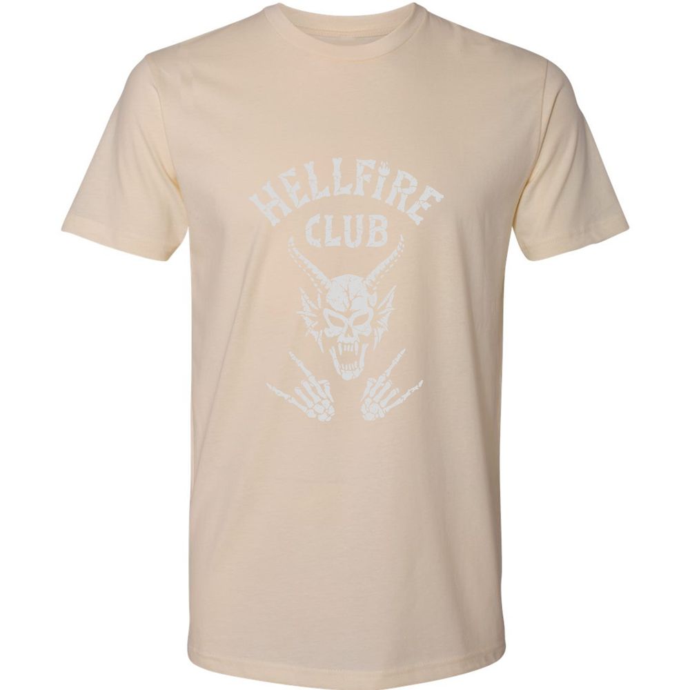 Hellfire Club Premium Unisex T-Shirt - Cream - 14