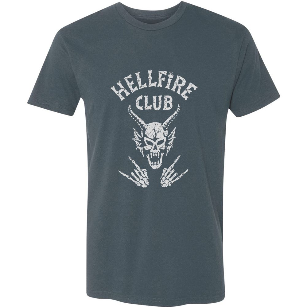 Hellfire Club Premium Unisex T-Shirt - Indigo - 15