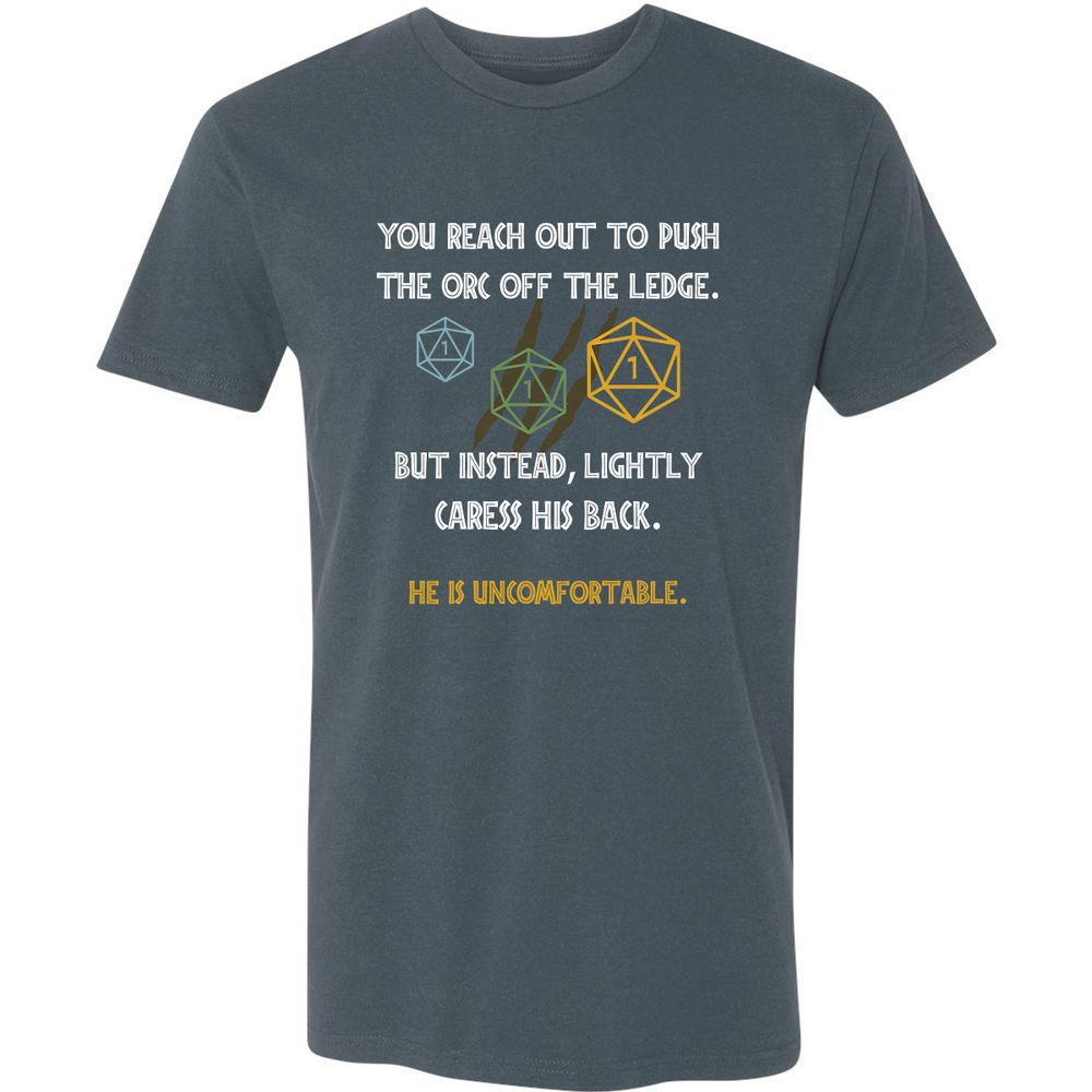YOU REACH OUT TO PUSH Premium Unisex T-Shirt - Indigo - 15