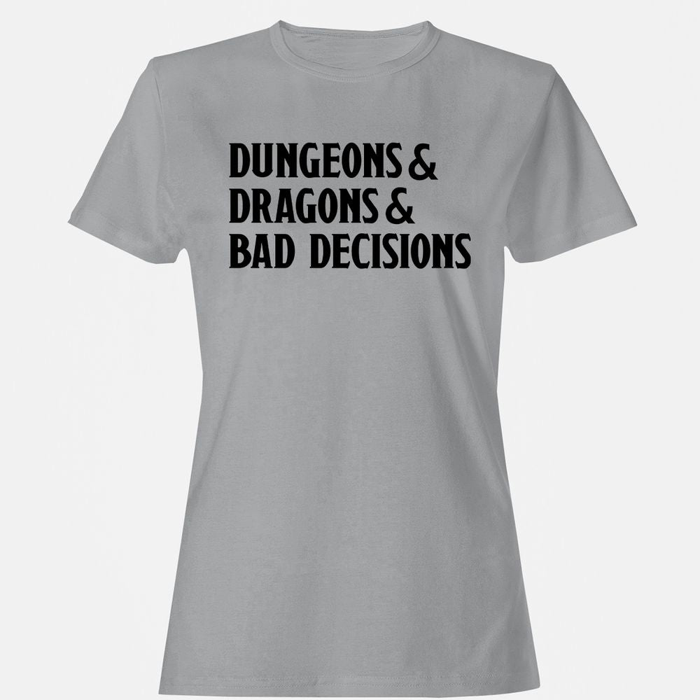 Bad Decisions Women's T-Shirt - Sport Grey - 15
