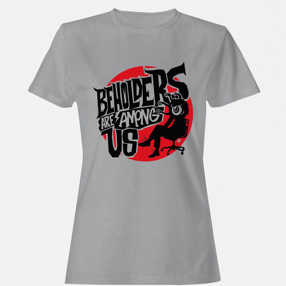 Beholders Are Among Us Women's T-Shirt - Sport Grey - 15