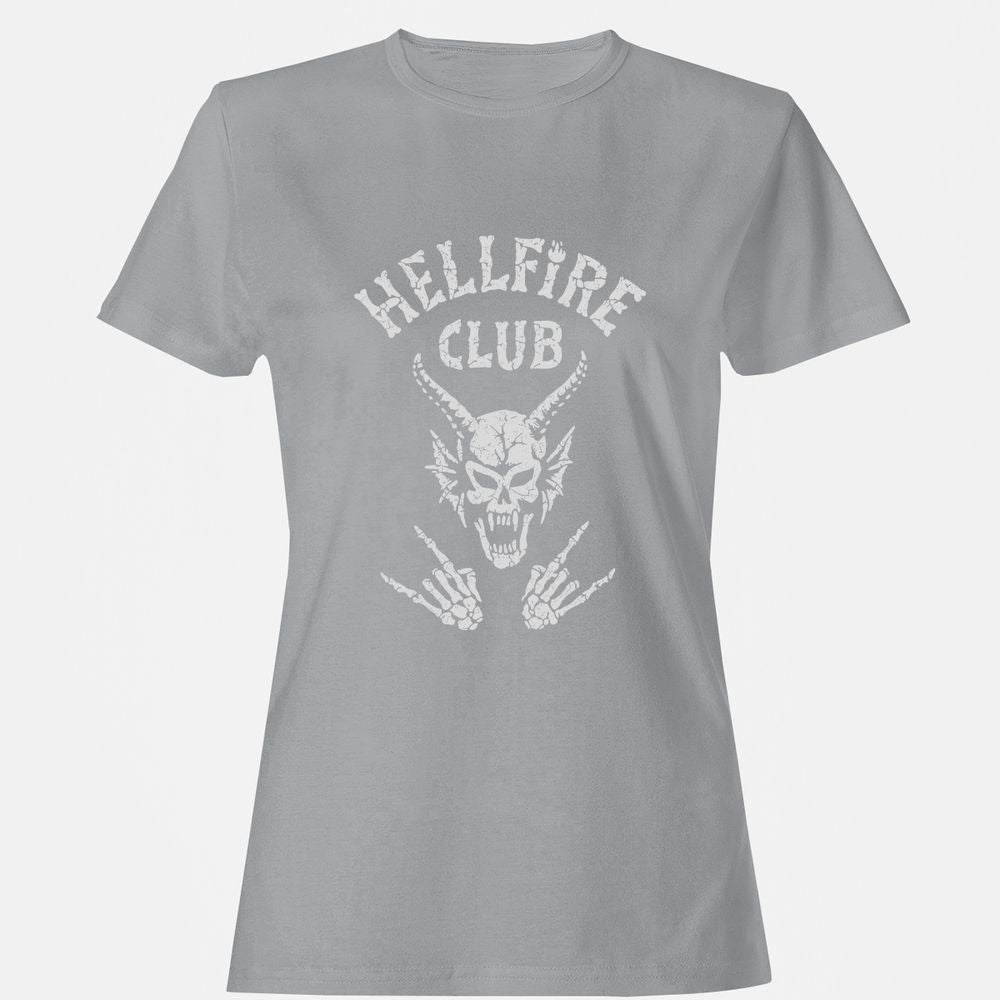 Hellfire Club Women's T-Shirt - Sport Grey - 15