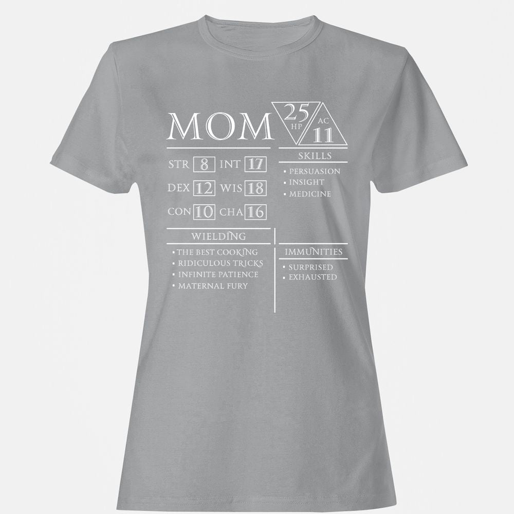 Mom Stats - Sport Grey - 15