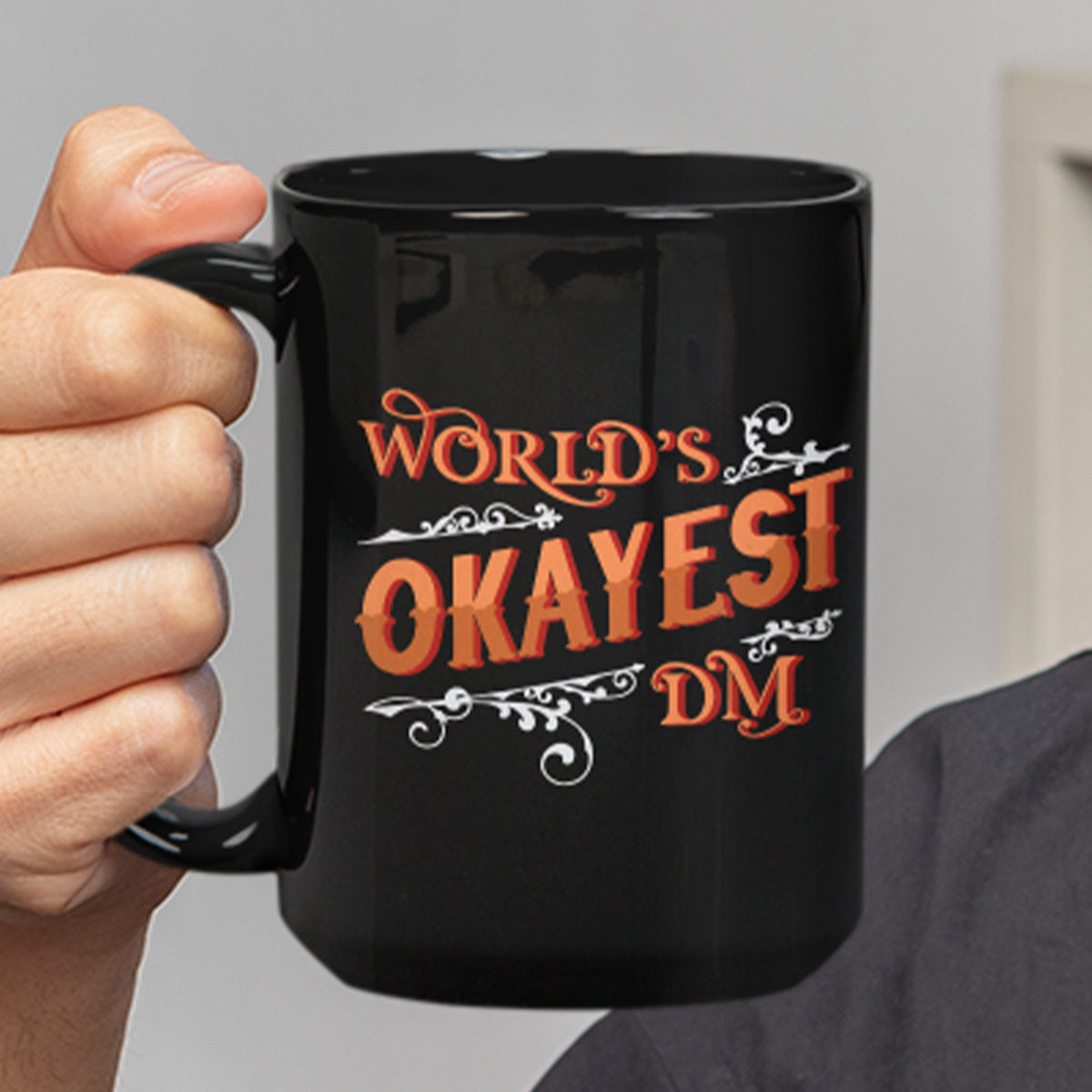 World's Okayest DM Ceramic Mug