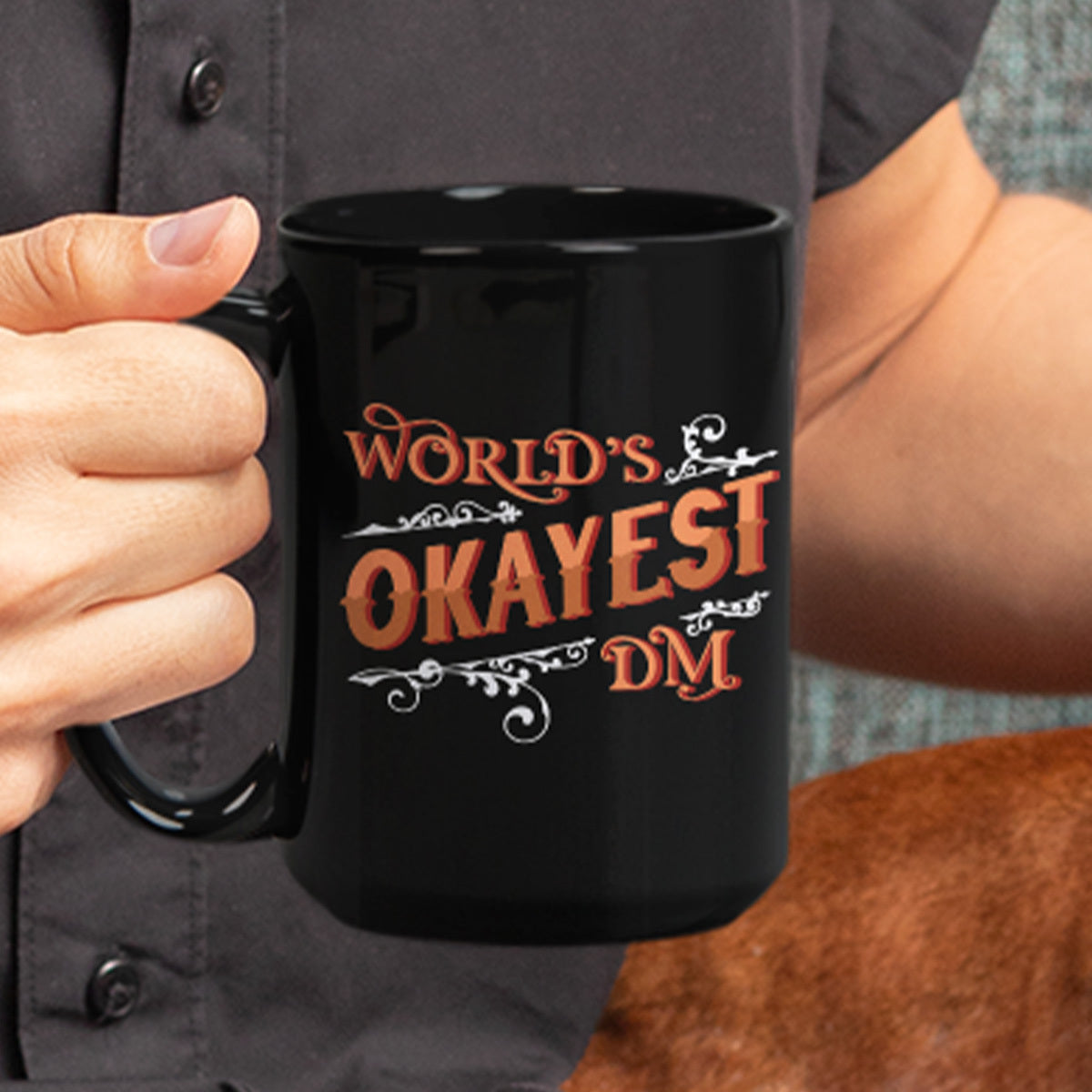 World's Okayest DM Ceramic Mug