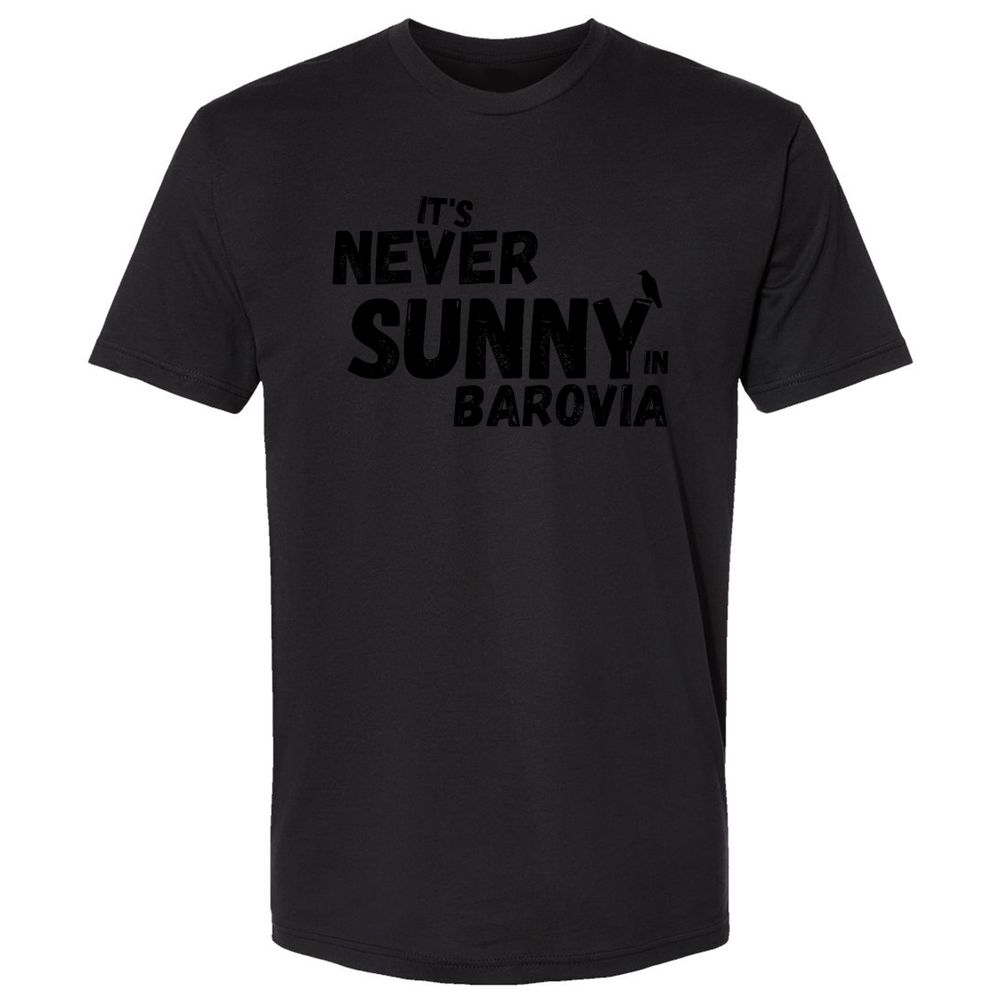 It's Never Sunny In Barovia Premium Unisex T-Shirt - Black - 16