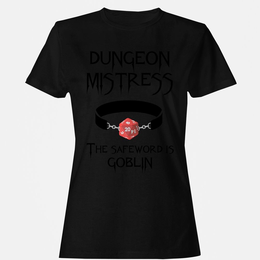 Dungeon Mistress Women's T-Shirt - Black - 16