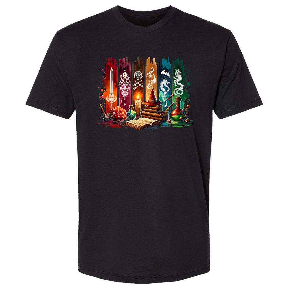 DnD Classes Premium Unisex T-Shirt - Black - 16