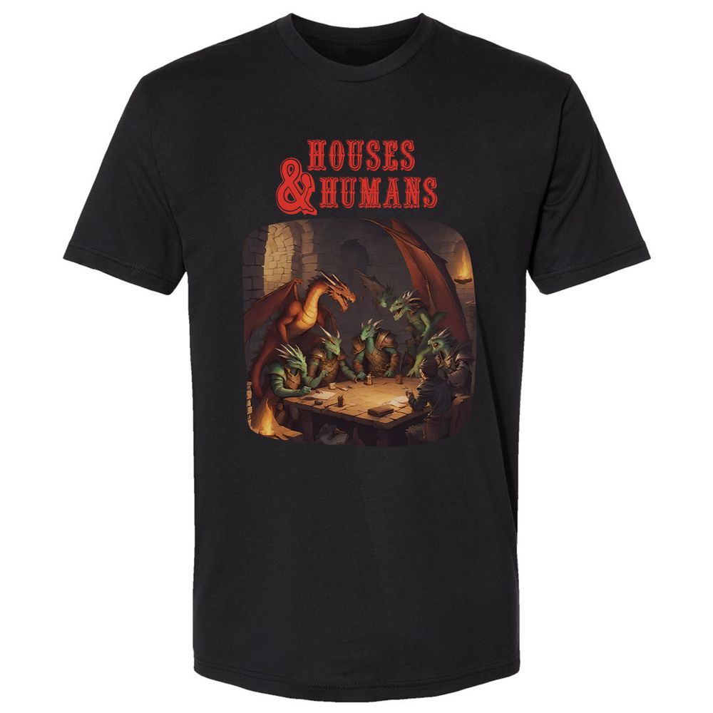 Houses And Humans Premium Unisex T-Shirt - Black - 16