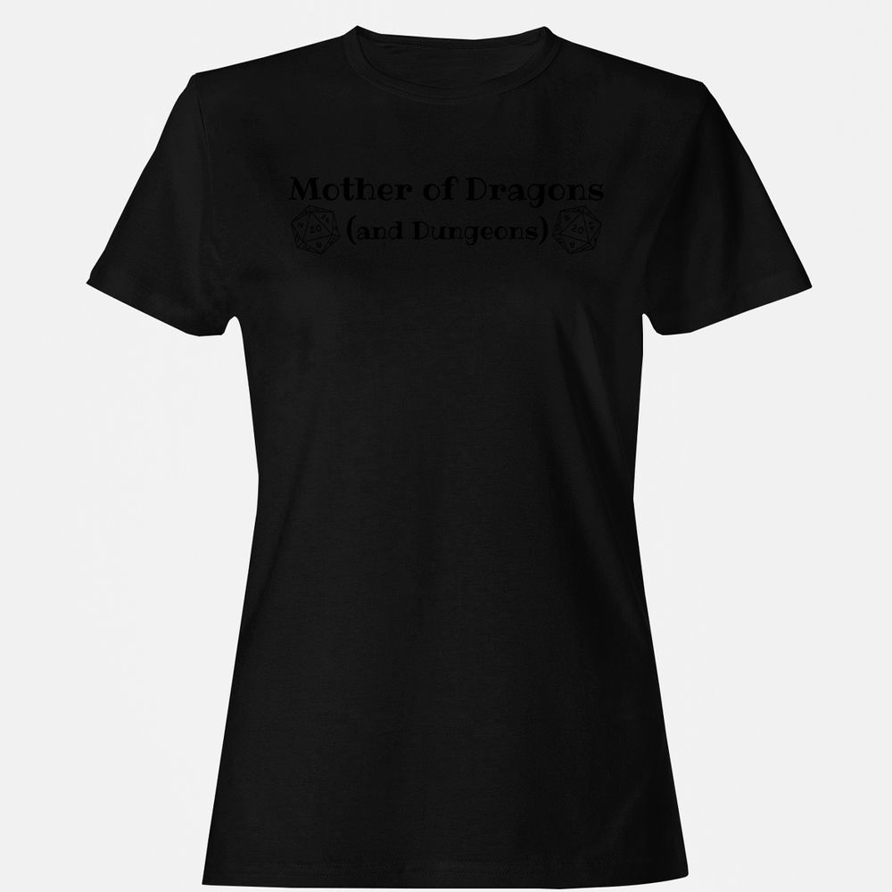 Mother Of Dragons Women's T-Shirt - Black - 16