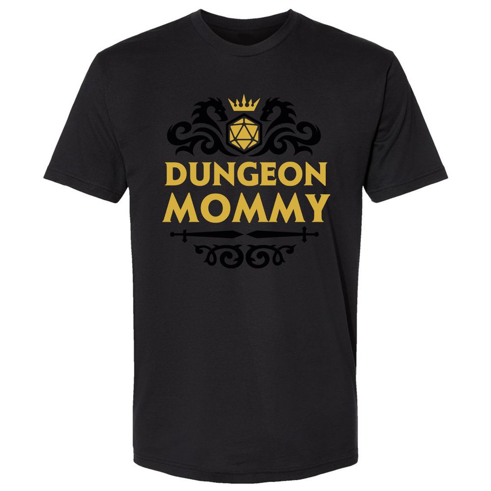 Dungeon Mommy Premium Unisex T-Shirt - Black - 16
