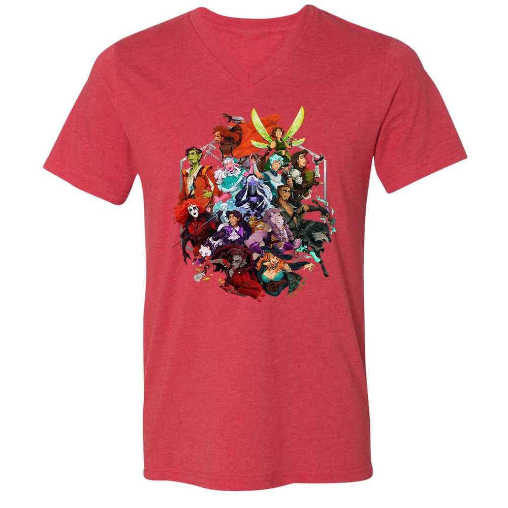 The Chaotic Company – A Fantasy Adventuring Party - Heather Red - 16