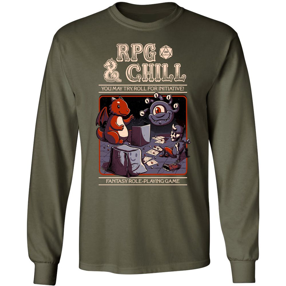 RPG & CHILL - Military Green - 16