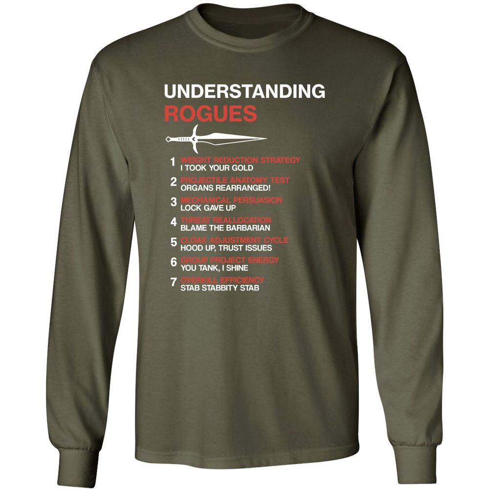 Understanding Rogues - Military Green - 16