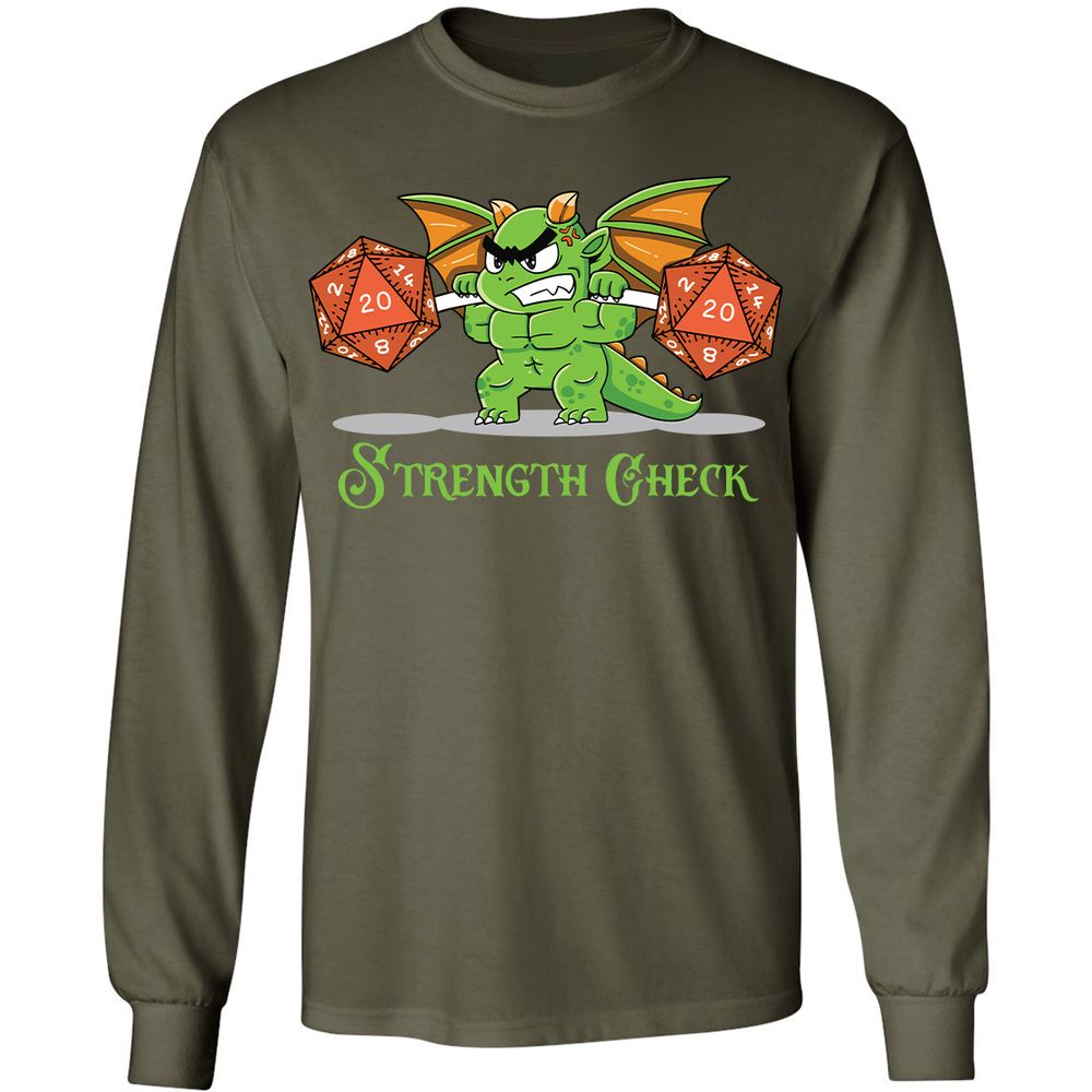 Strength check - Military Green - 16