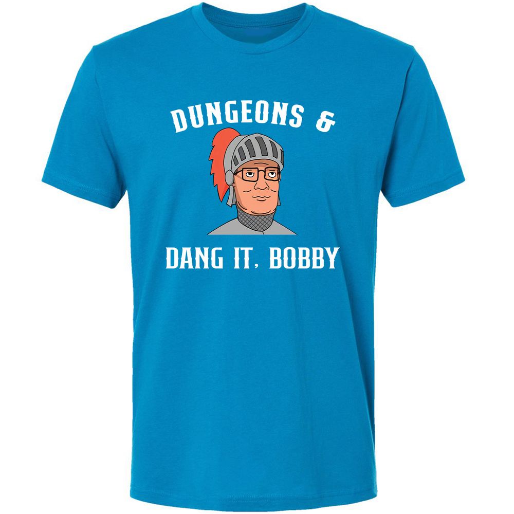 Dang It Bobby Premium Unisex T-Shirt - Turquoise - 16