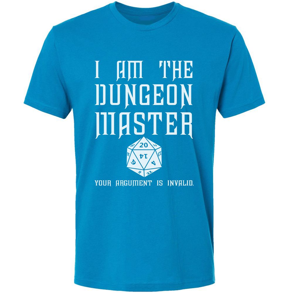 I Am The Dungeon Master - Turquoise - 16