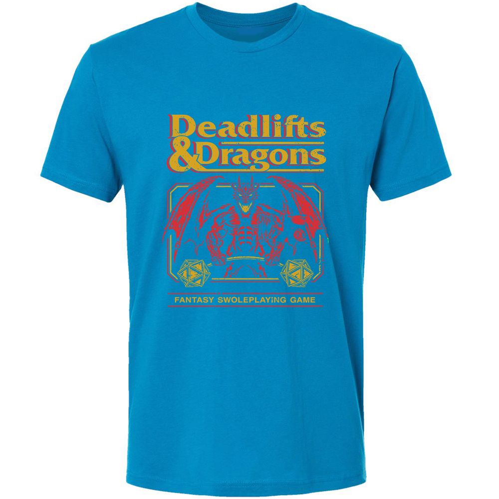 Deadlifts & Dragons - Turquoise - 16