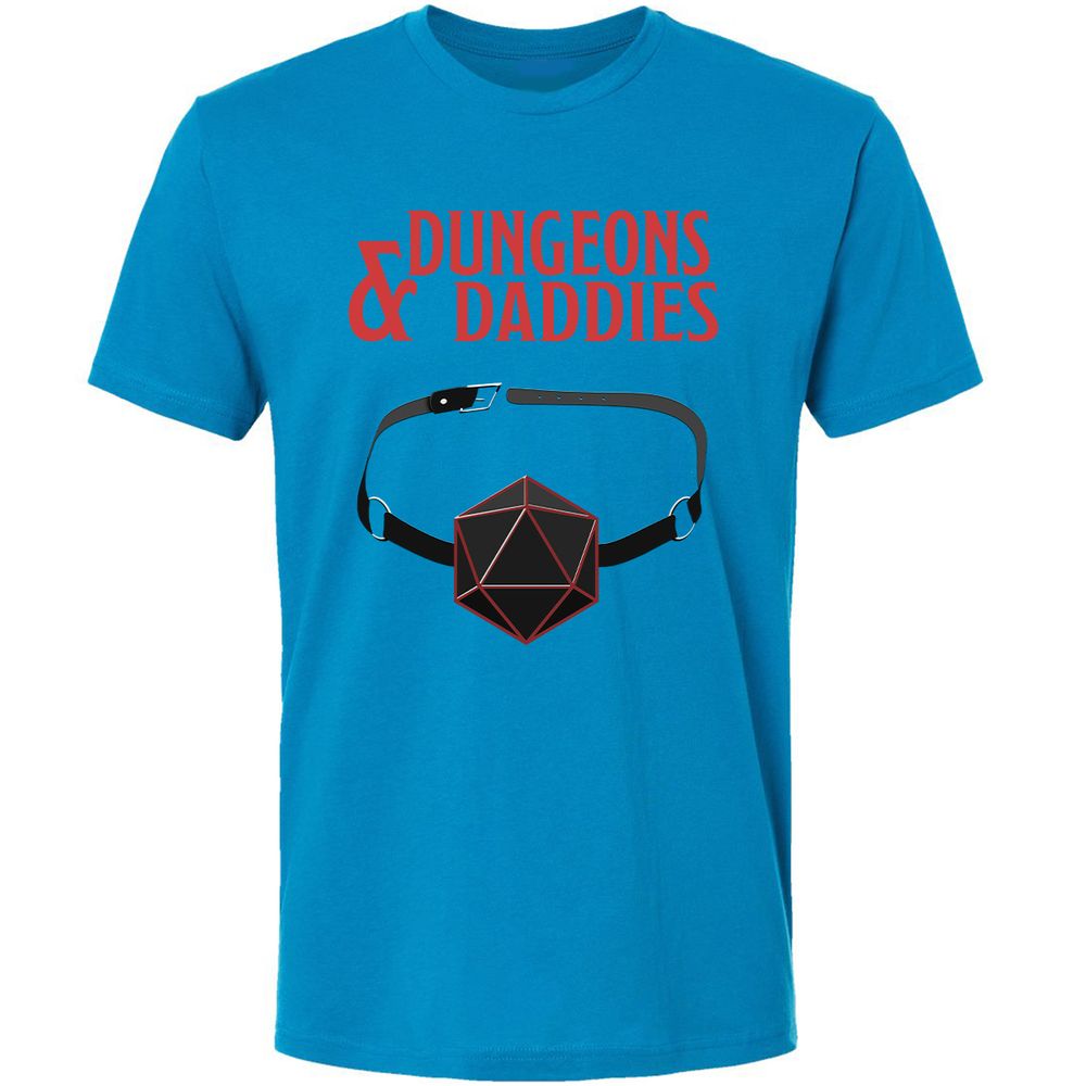 Dungeons And Daddies Premium Unisex T-Shirt - Turquoise - 16